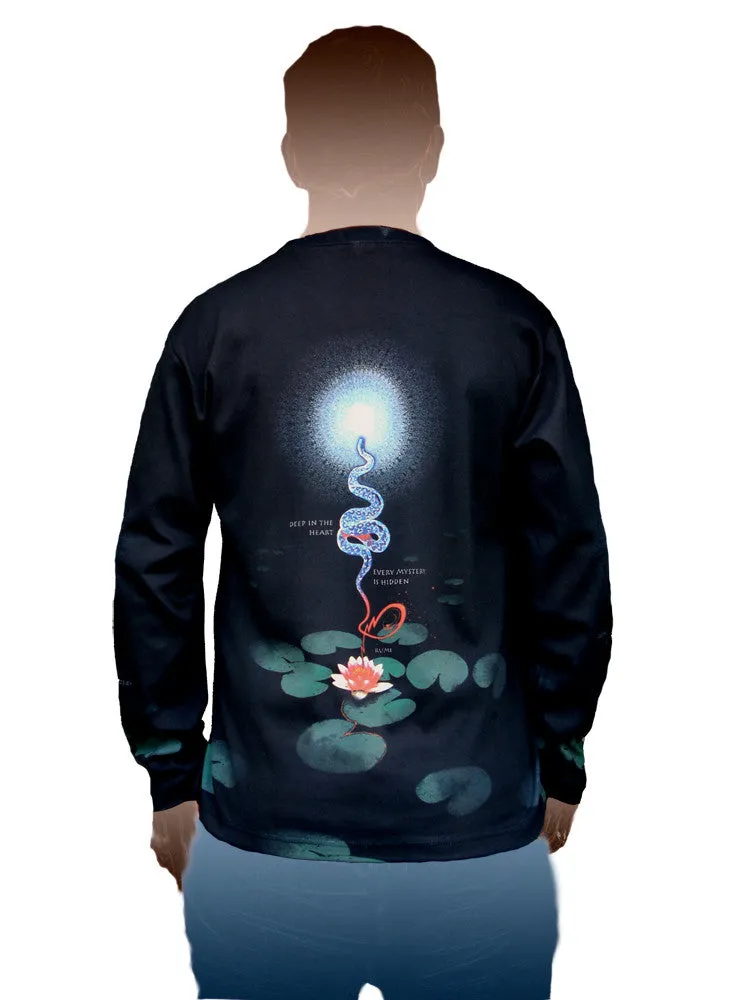 Longsleeve T-shirt Rumi Snake Lotus