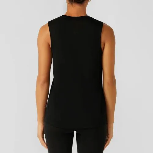 Lorna Jane Womens Lotus Muscle Tank Black