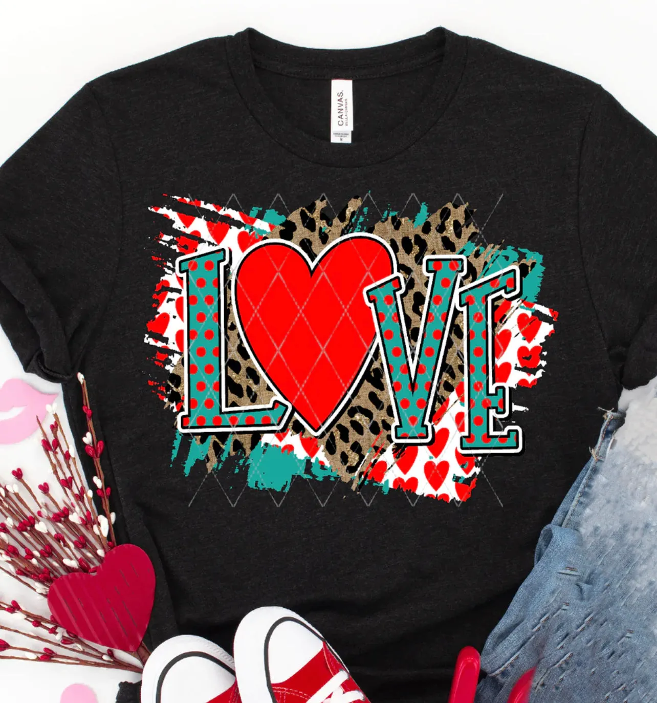 Love ❤️ Red Heart Tee
