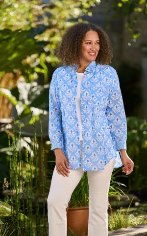 Luella Womens Porto Shirt - Blue
