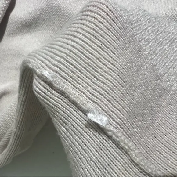 Lululemon Crew Neck Knit Pullover Sweater - Size M/L - neutral oatmeal color