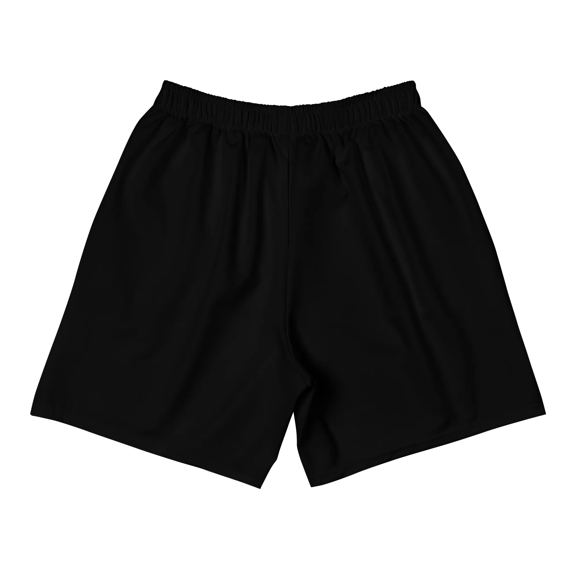 Lux Logo Unisex Athletic Long Shorts (Black)