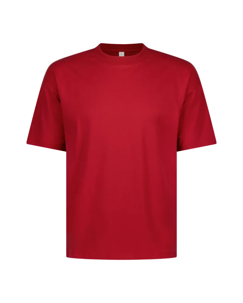 Luxe Oversized Tee - Red