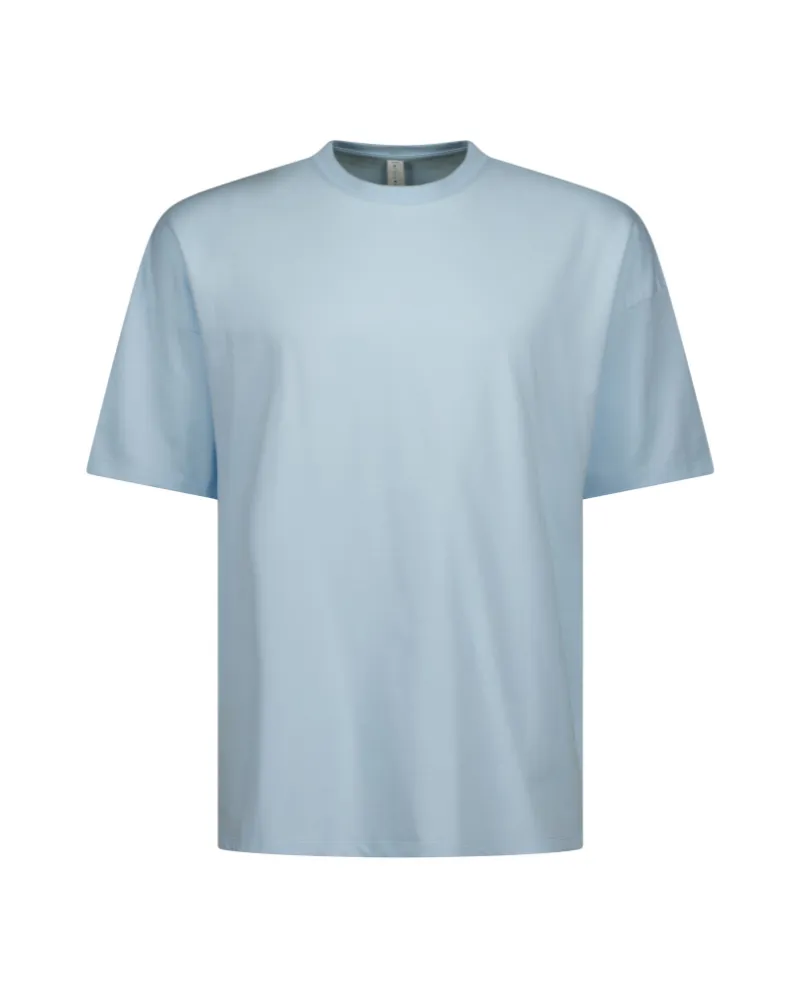 Luxe Oversized Tee - Sky Blue