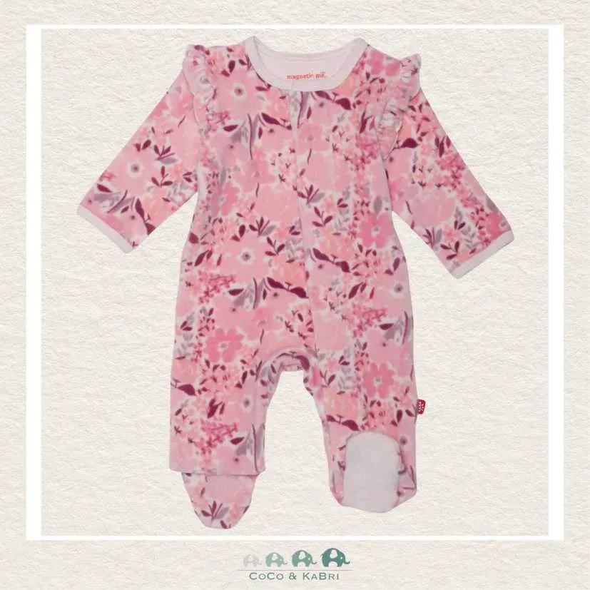 Magnetic Me: Chloe Velour Footie