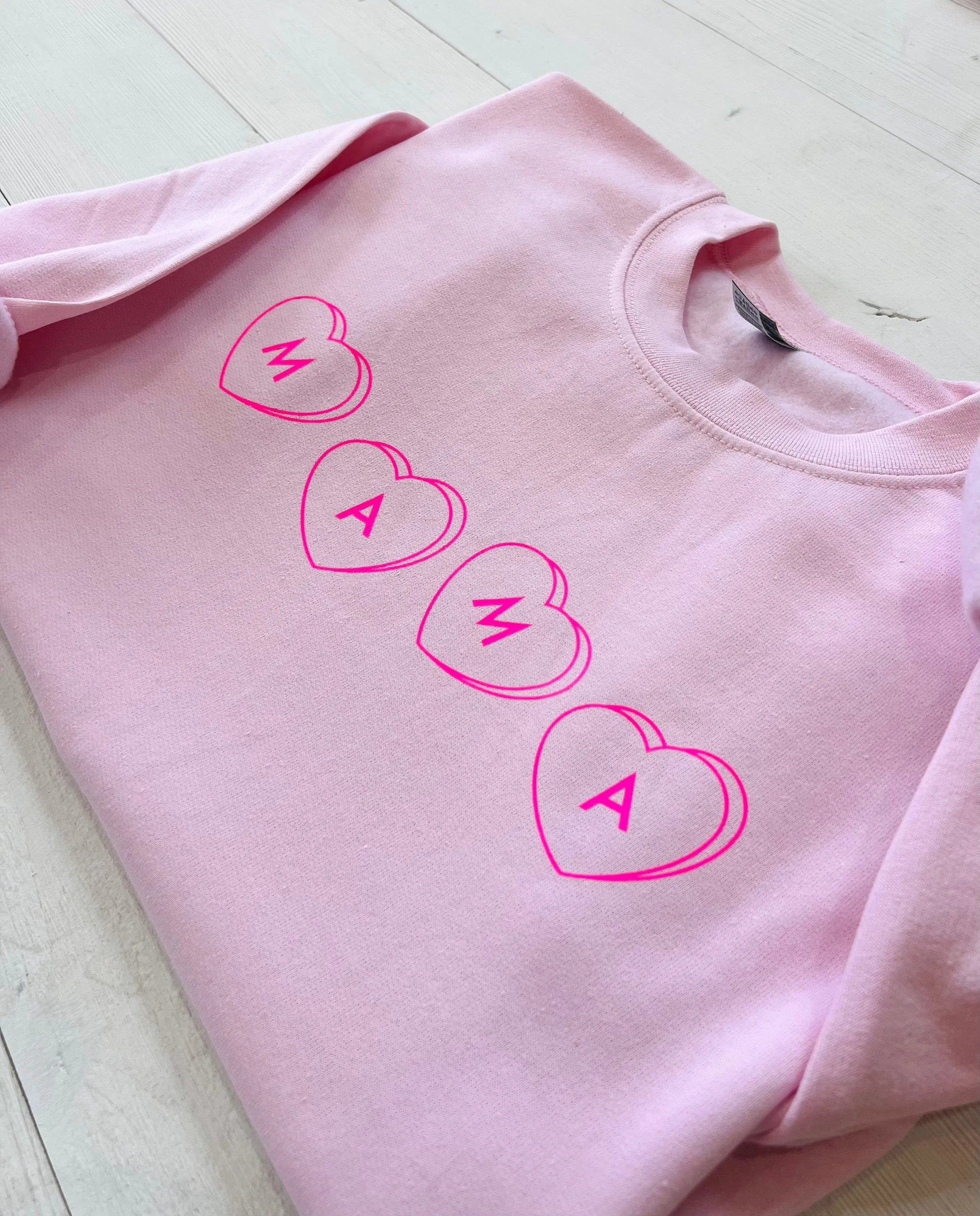 Mama Candy Heart Valentine’s Day Sweatshirt