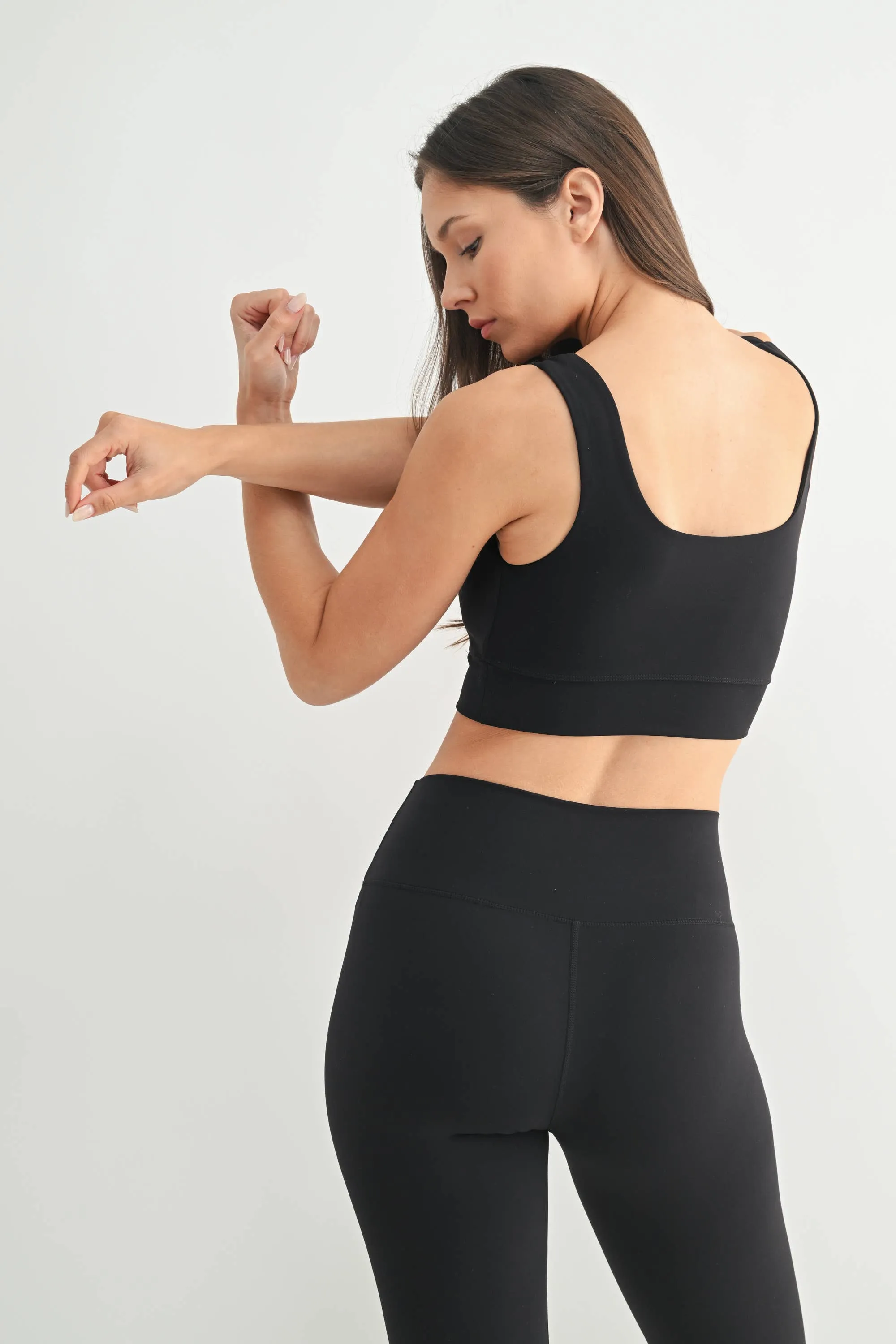 Manhattan Square Neck Sports Bra