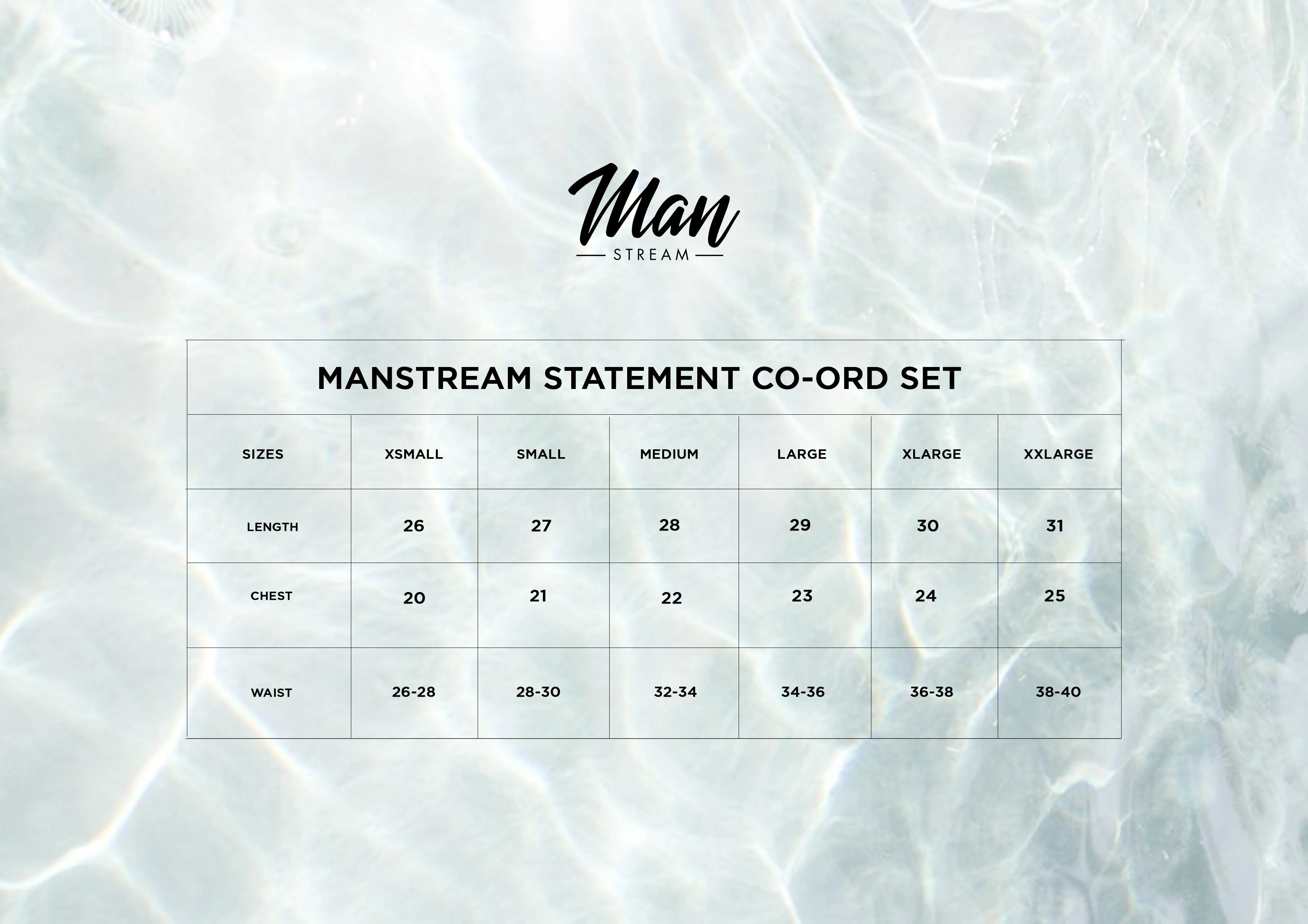 Manstream Statement Co-Ord Set