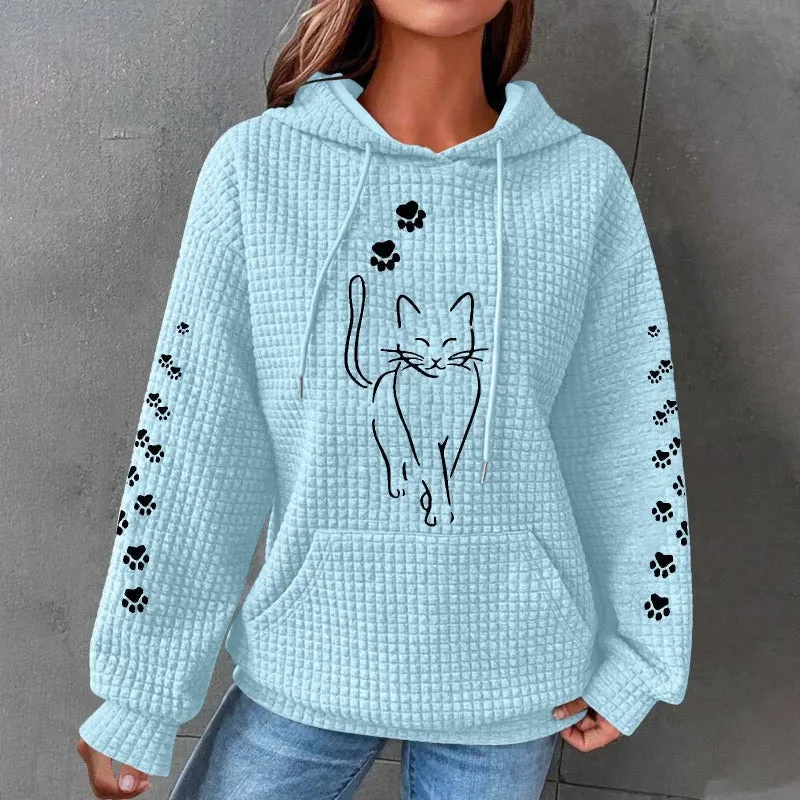 Marigold - Cozy oversized fleece hoodie for women