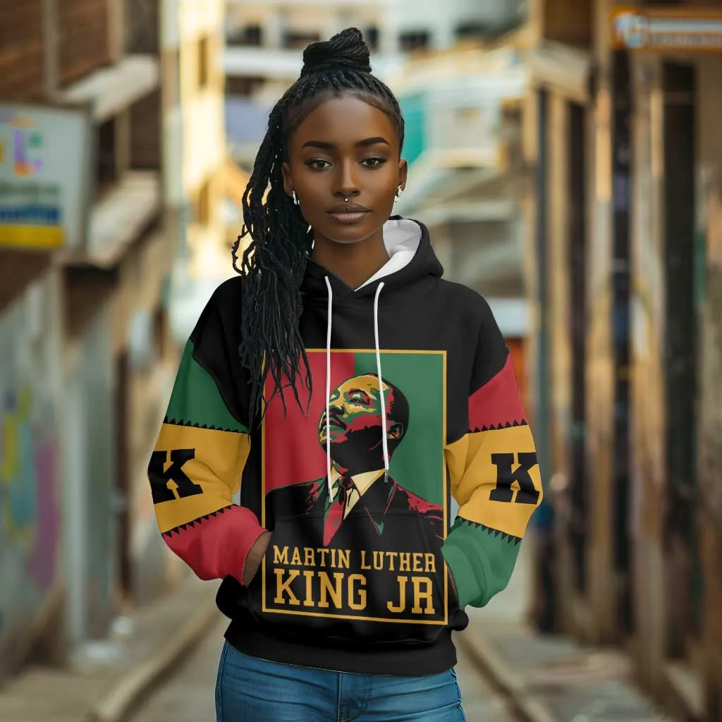 Martin Luther King Jr Hoodie MLK Retro Style DT03