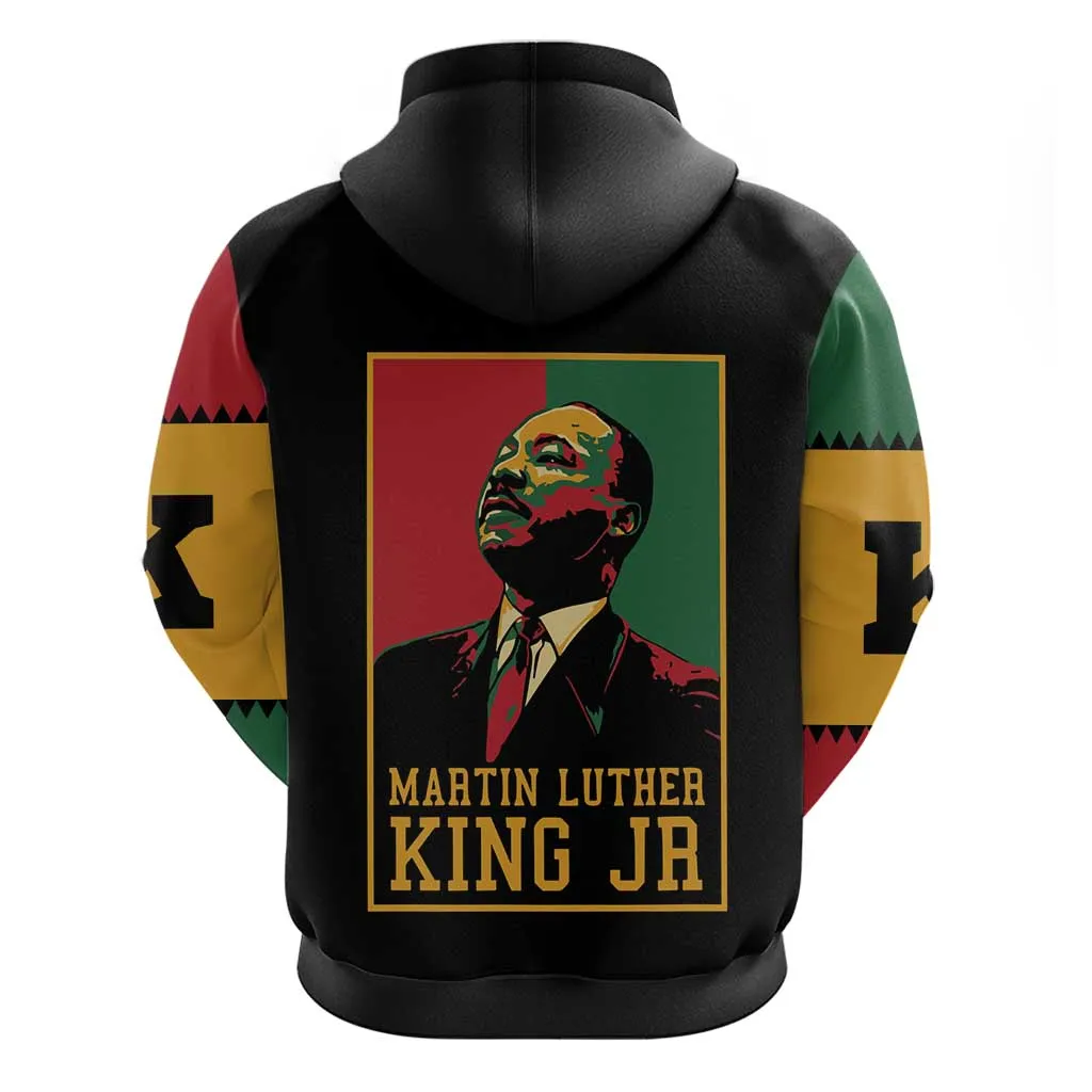 Martin Luther King Jr Hoodie MLK Retro Style DT03