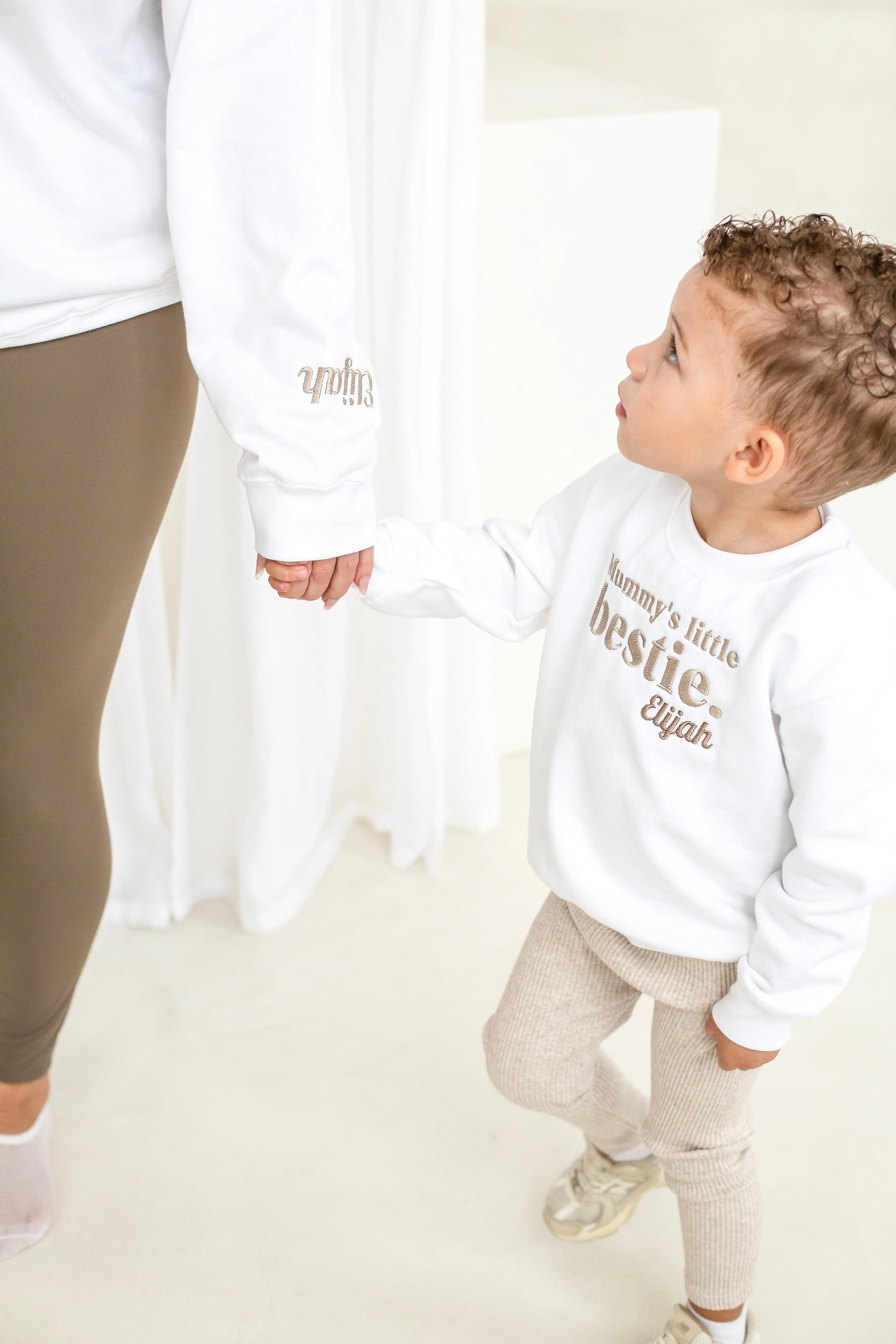 Matching oversized sweatshirt - Embroidery