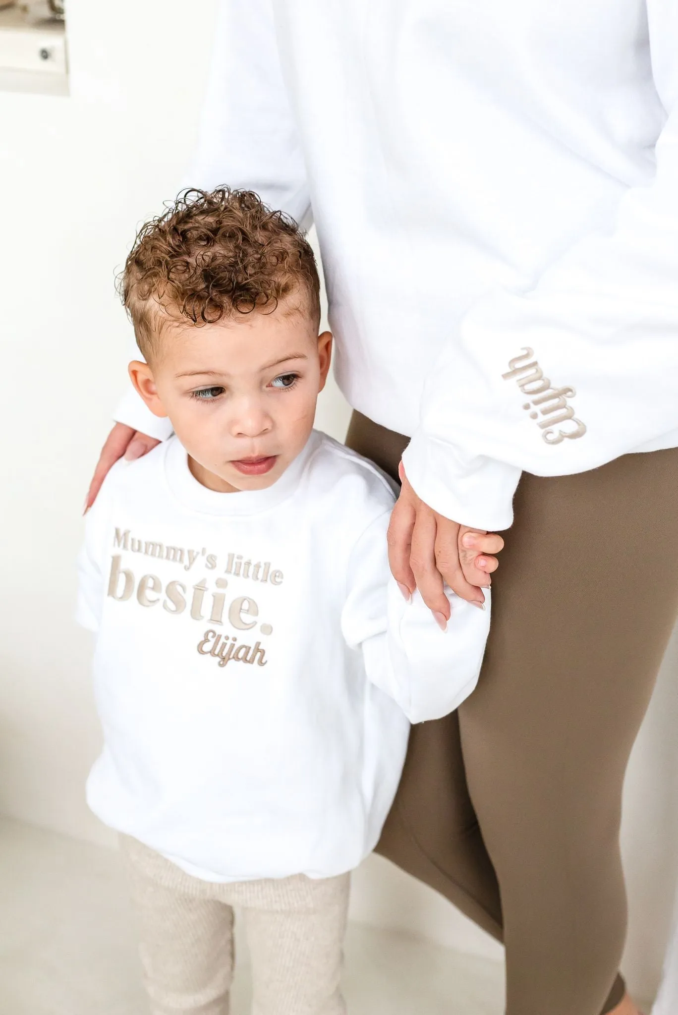 Matching oversized sweatshirt - Embroidery