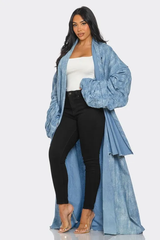 Maxi Denim Duster