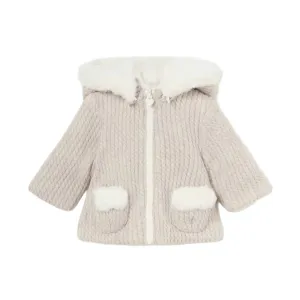 Mayoral Reversible Pullover Jacket - Walnut