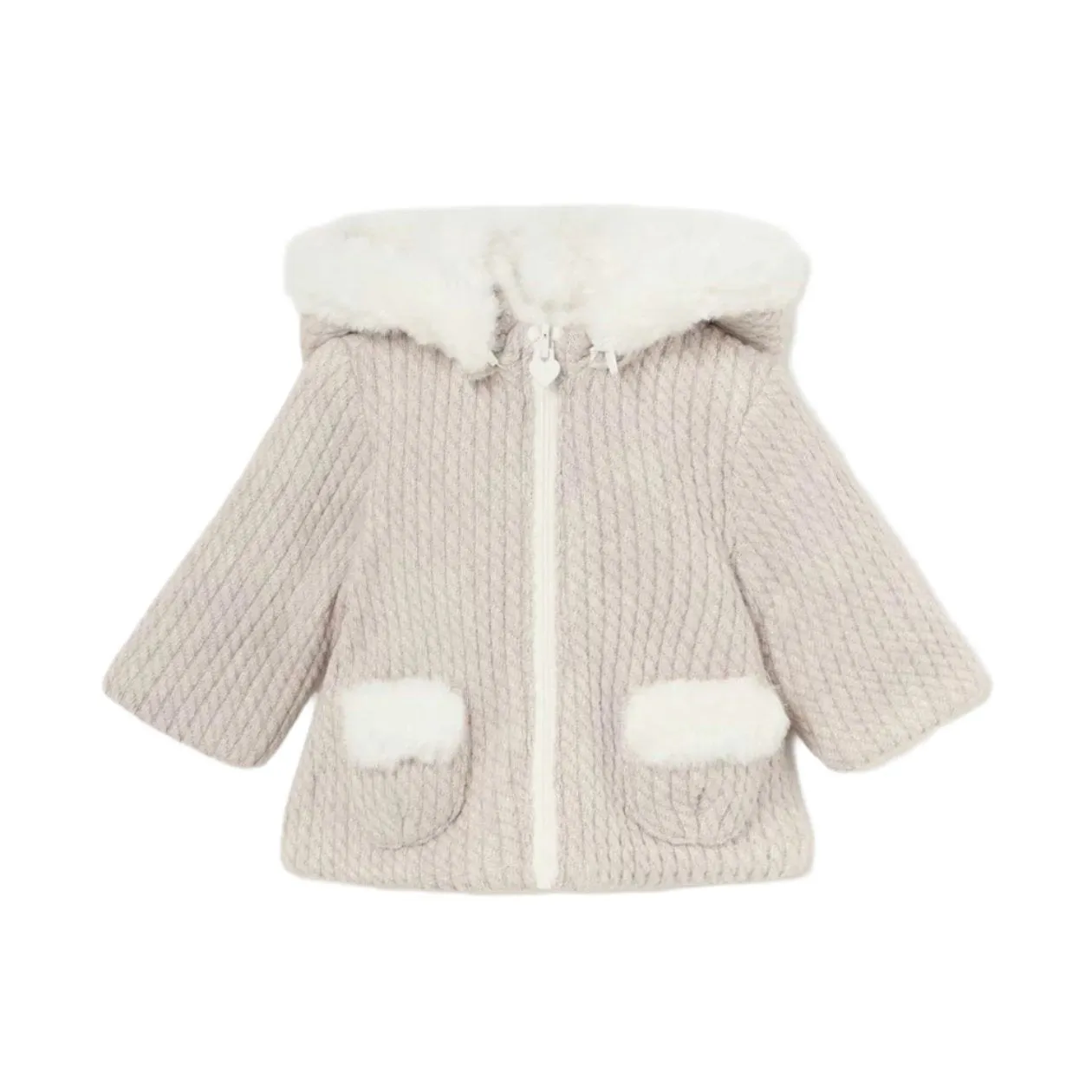 Mayoral Reversible Pullover Jacket - Walnut