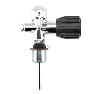 Mednkoku Scuba Diving Tank Valve 250BAR Underwater Scuba Gas Cylinder Valve for Underwater Sports Activities Diving Bottle Valve