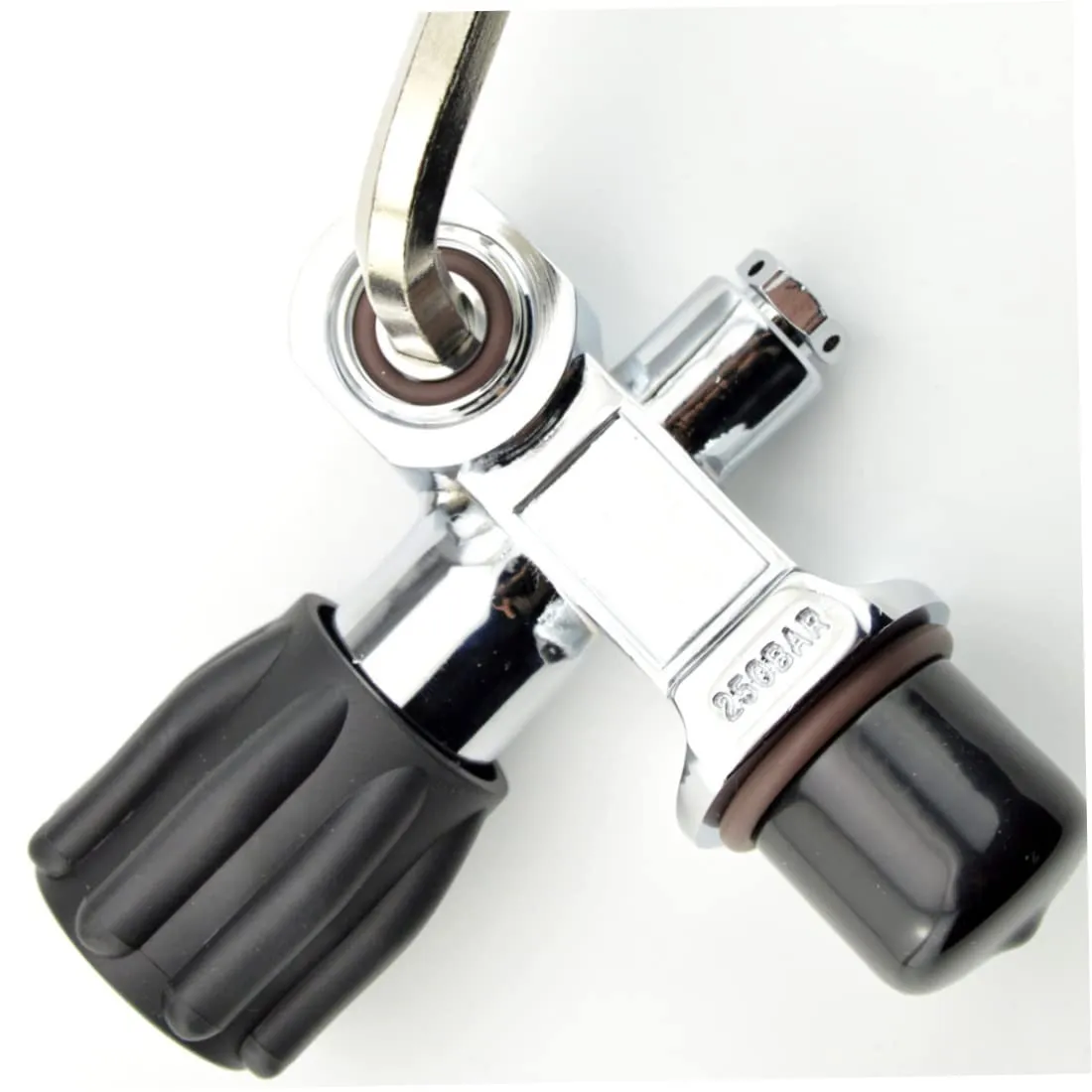 Mednkoku Scuba Diving Tank Valve 250BAR Underwater Scuba Gas Cylinder Valve for Underwater Sports Activities Diving Bottle Valve