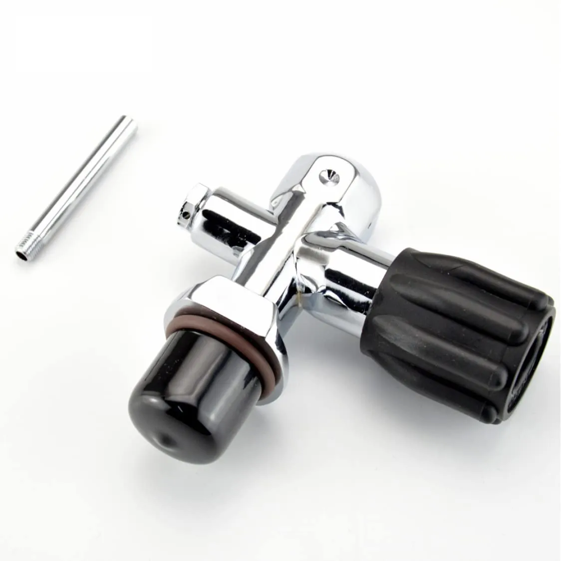 Mednkoku Scuba Diving Tank Valve 250BAR Underwater Scuba Gas Cylinder Valve for Underwater Sports Activities Diving Bottle Valve