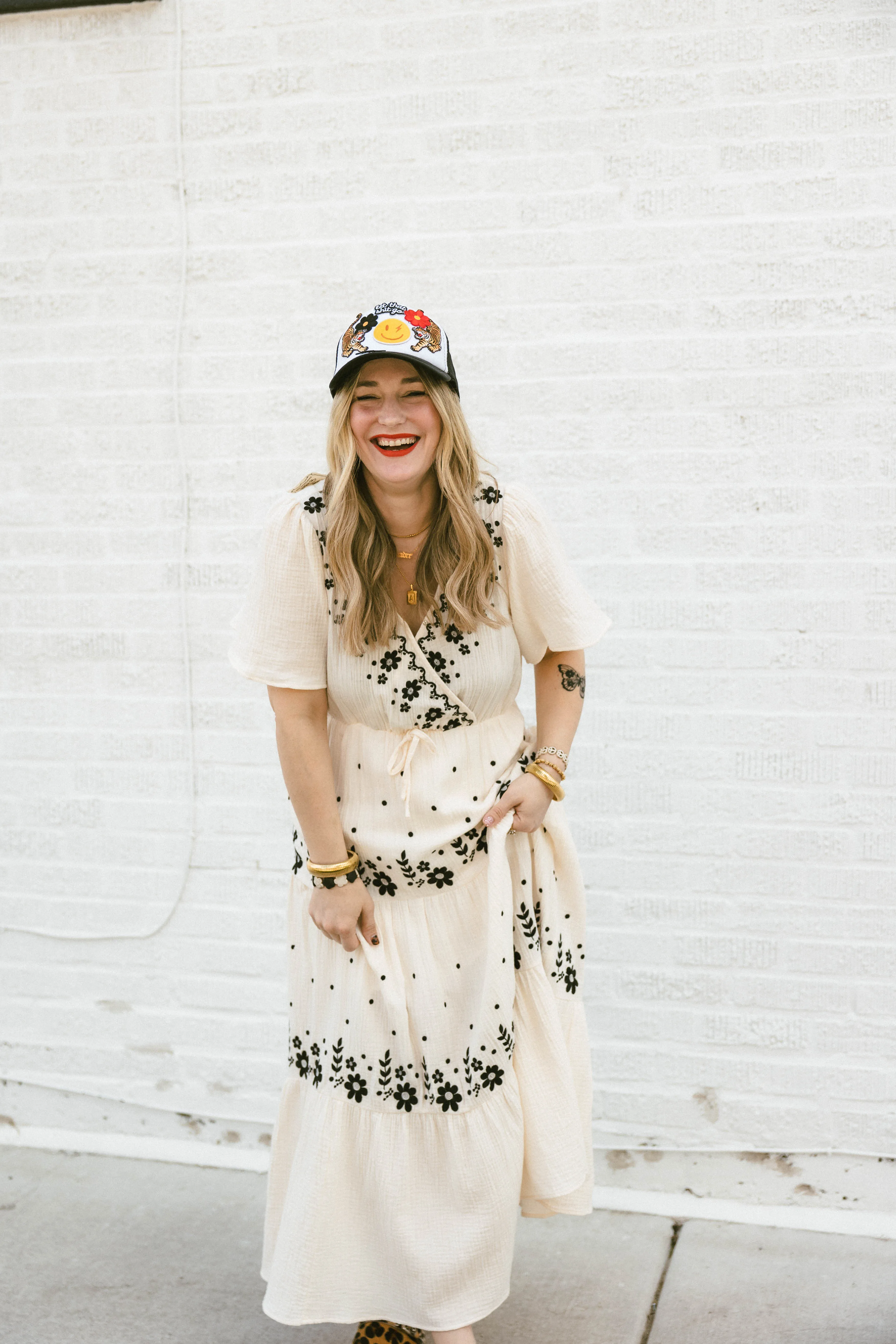meena maxi dress in ivory