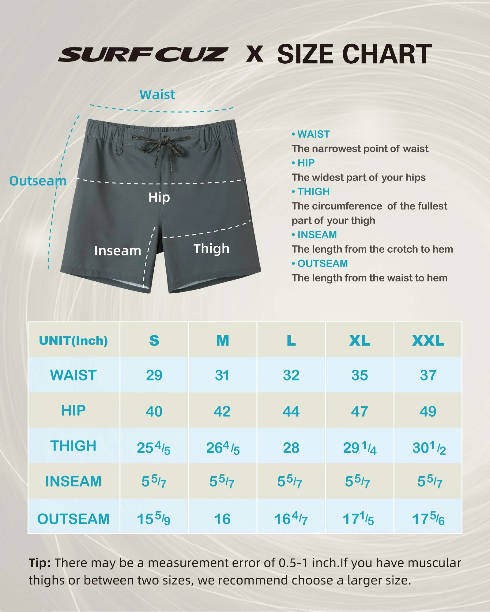 Men's Casual 5 Inch Athletic Workout Quick-Dry Shorts With Muti-pockets