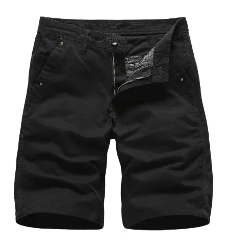 Men's Cotton Cargo Shorts for Summer (One Piece)