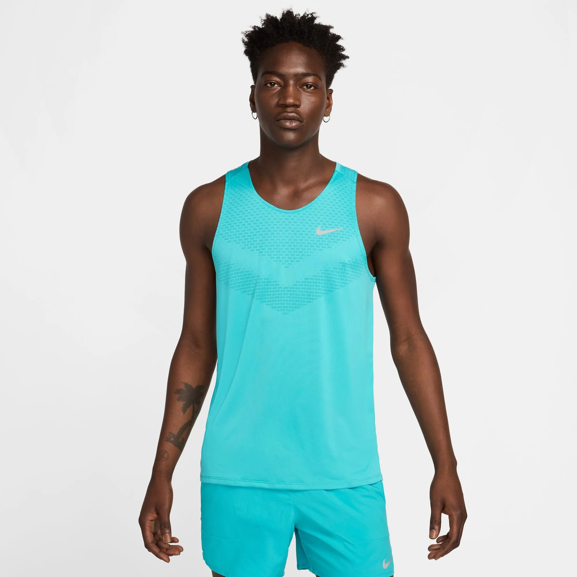 Mens Dri-Fit Advantage Stride Short Sleeve Tank