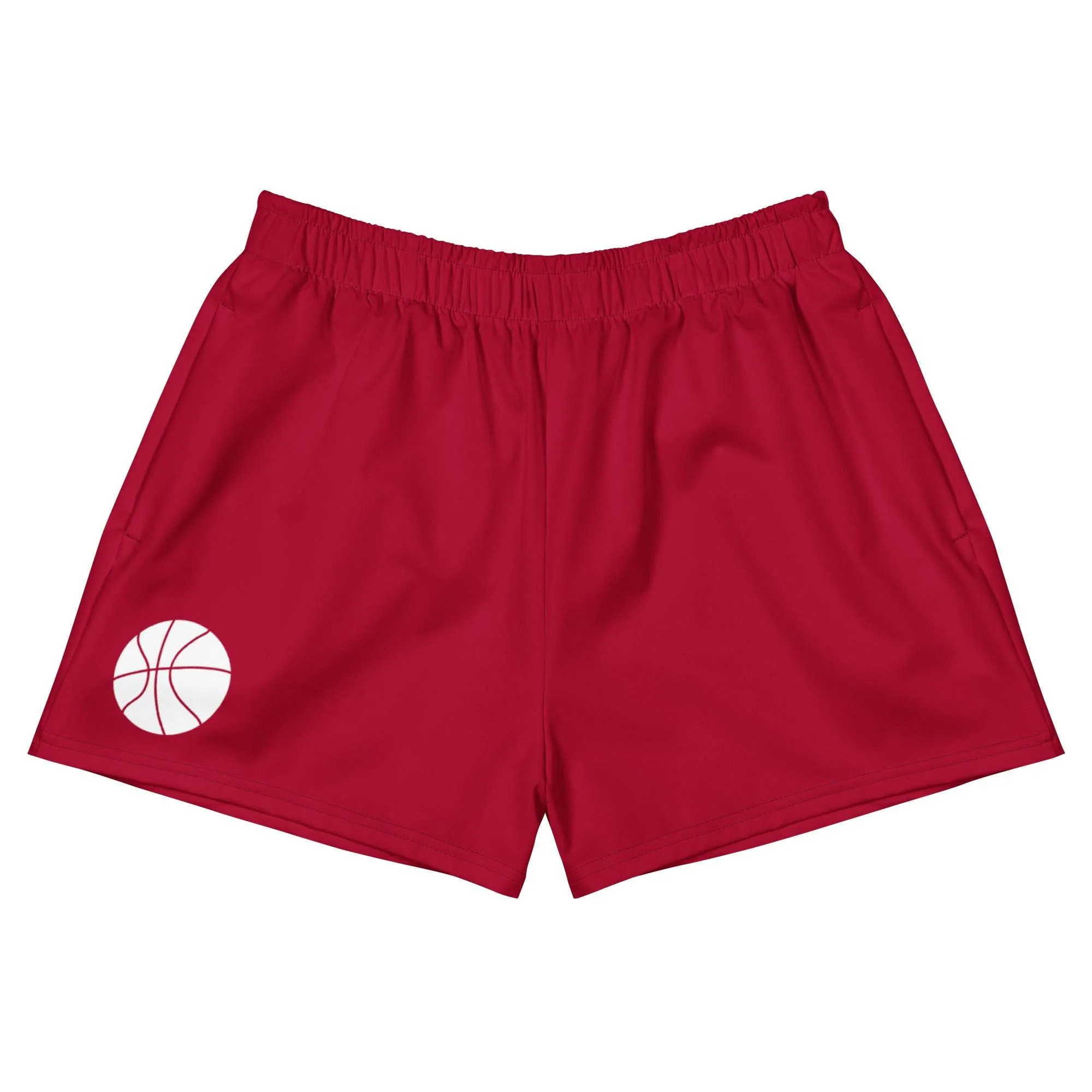 Men's Red Basketball Shorts | Moisture-Wicking Performance