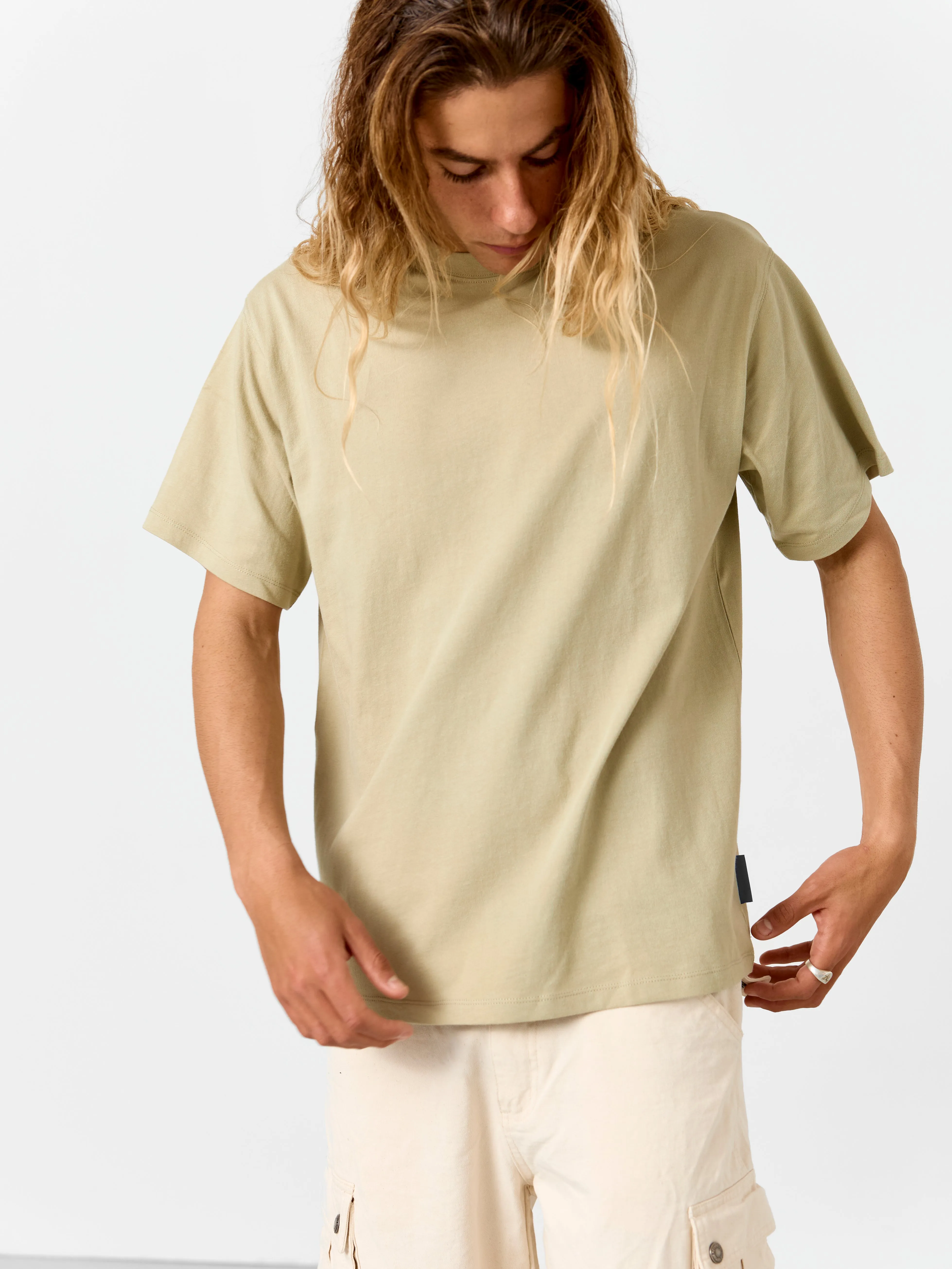 Men's Staple Oversized tee | Moss