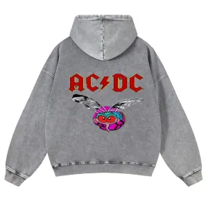 Mens Vintage ACDC Rock Band Hoodies