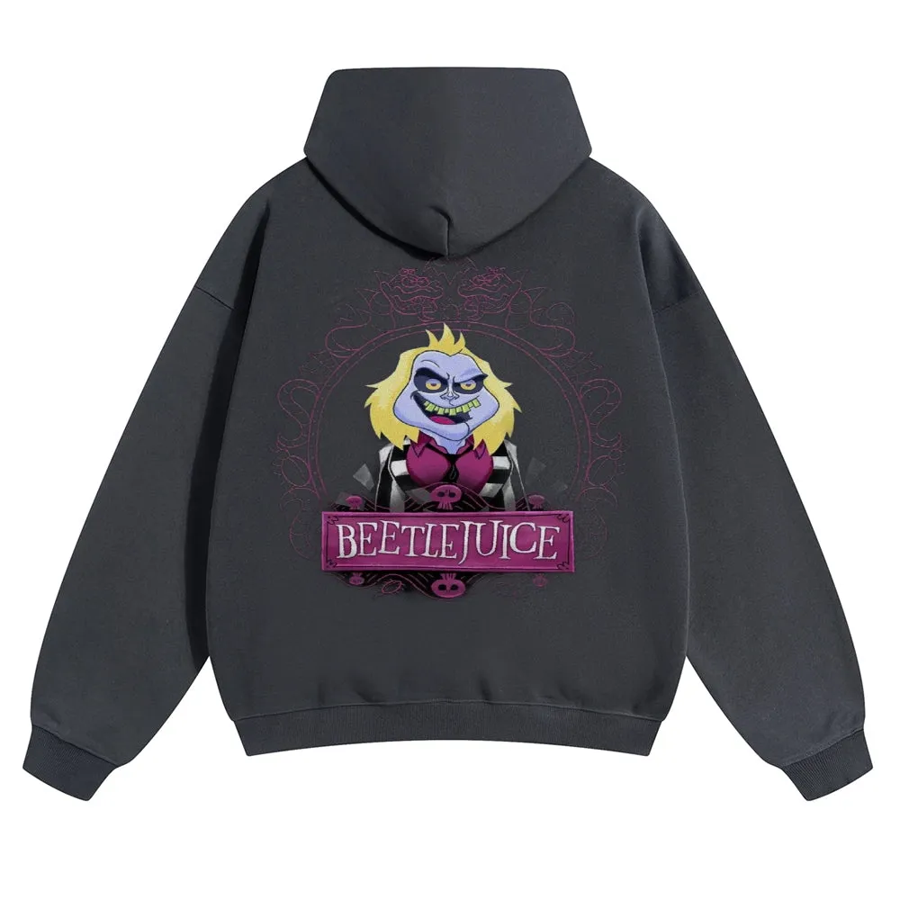 Mens Vintage Beetle Juice Rock Band Hoodies