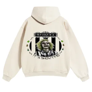 Mens Vintage Beetle Juice Rock Hoodies