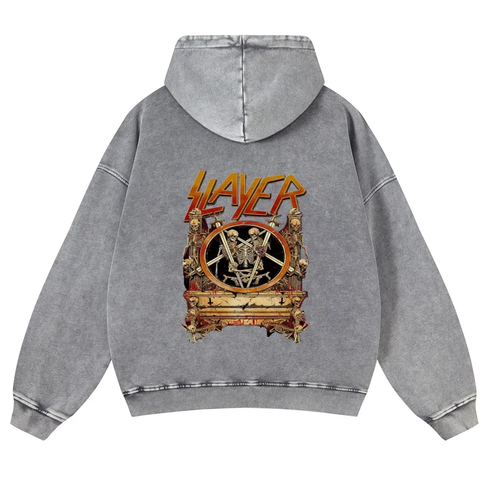 Mens Vintage Skeleton Hoodies