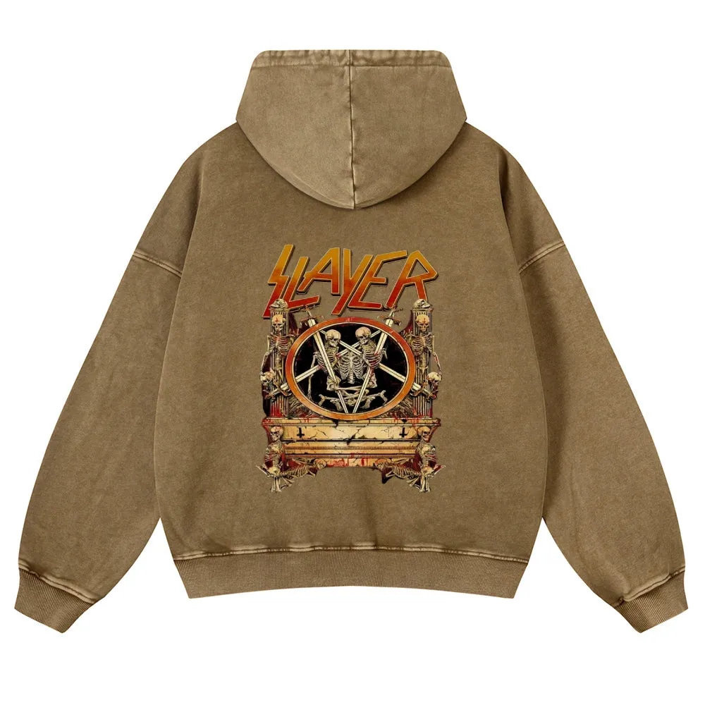 Mens Vintage Skeleton Hoodies