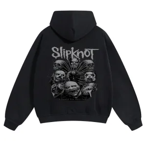 Mens Vintage Slipknot Rock Band Hoodies