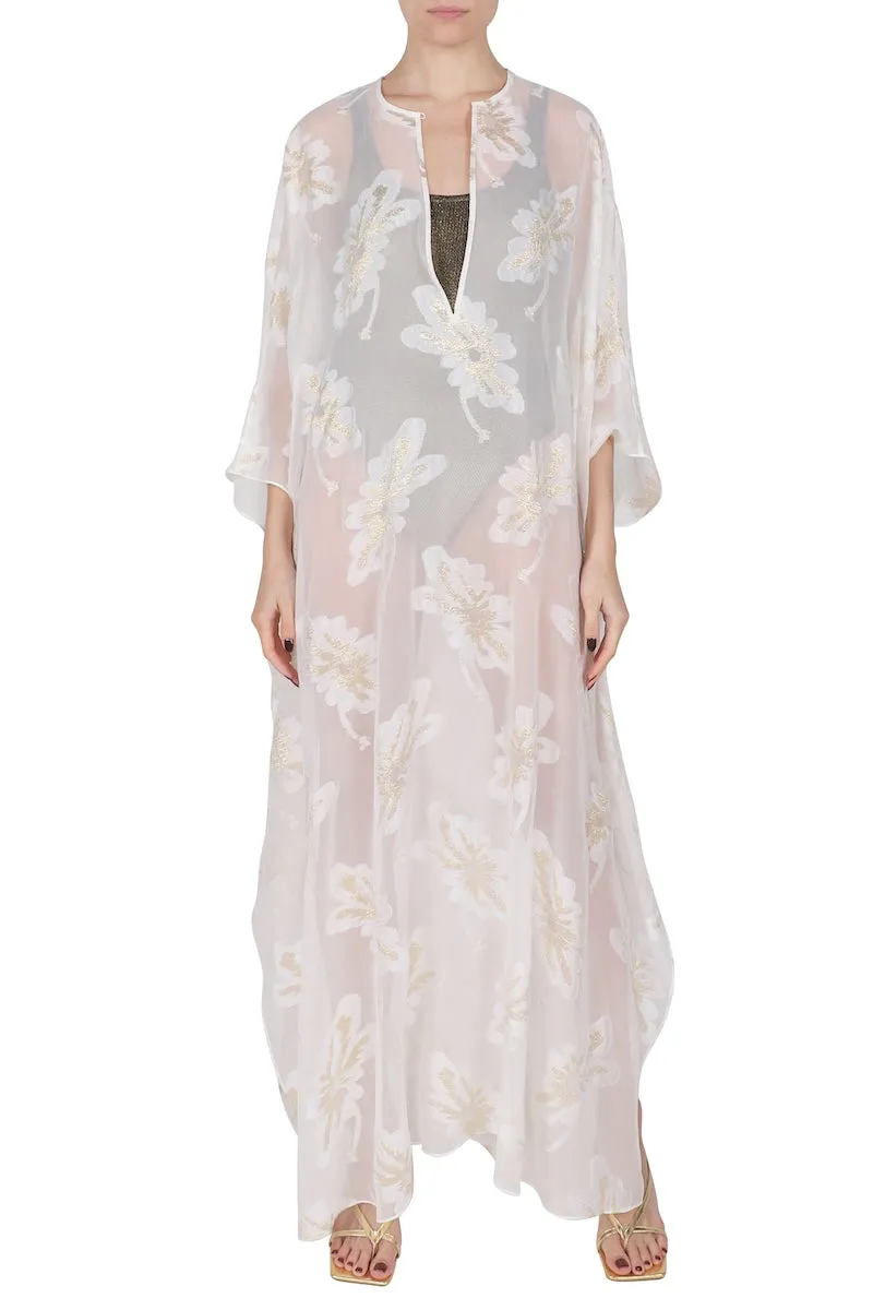 Metallic Oversized Boubou Caftan