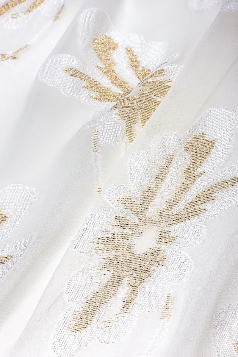 Metallic Oversized Boubou Caftan