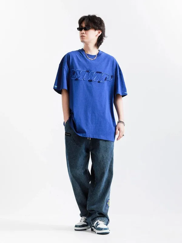 Mod Wave Movement MWM T-Shirt- Blue