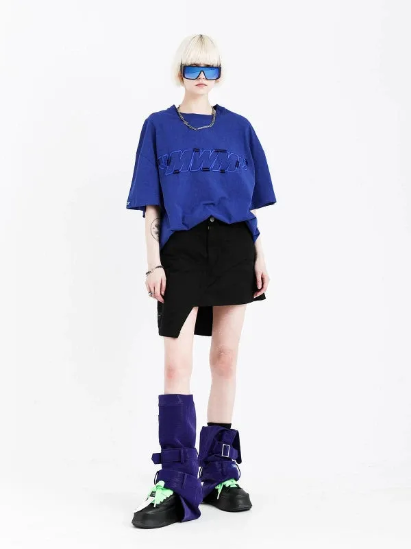 Mod Wave Movement MWM T-Shirt- Blue