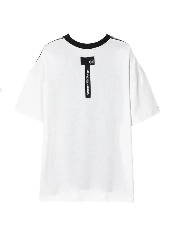 Mod Wave Movement MWM T-Shirt- Grey/White