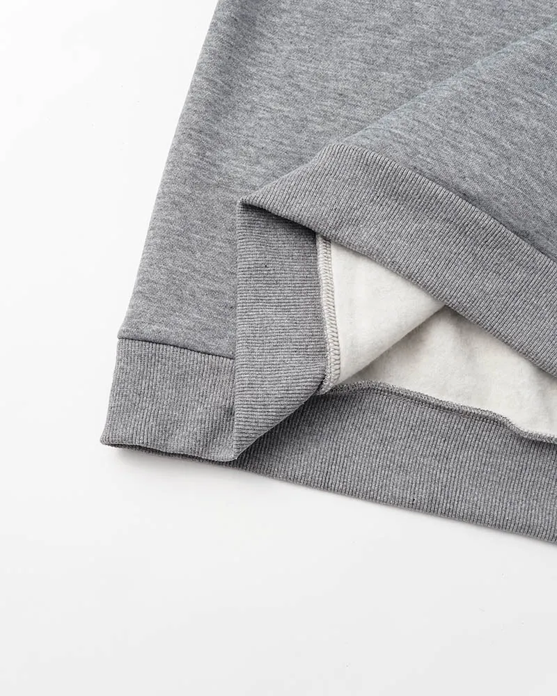Moon Print Letter Oversize Sweatshirt
