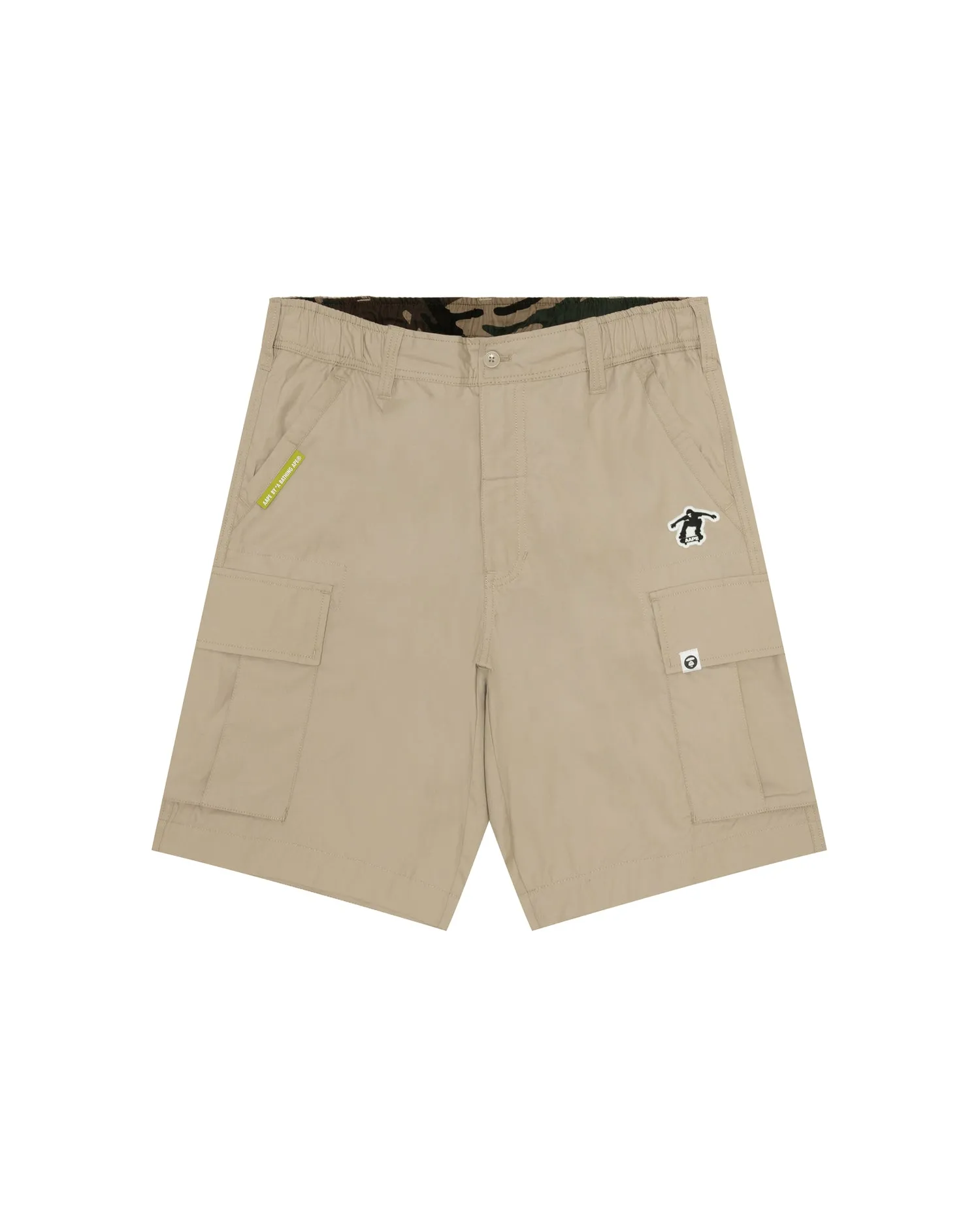 Moonface logo cargo shorts