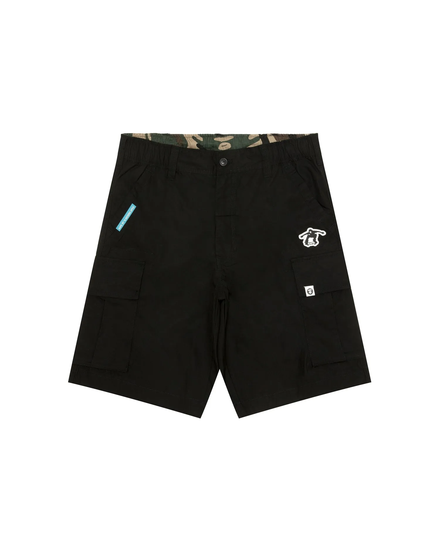 Moonface logo cargo shorts