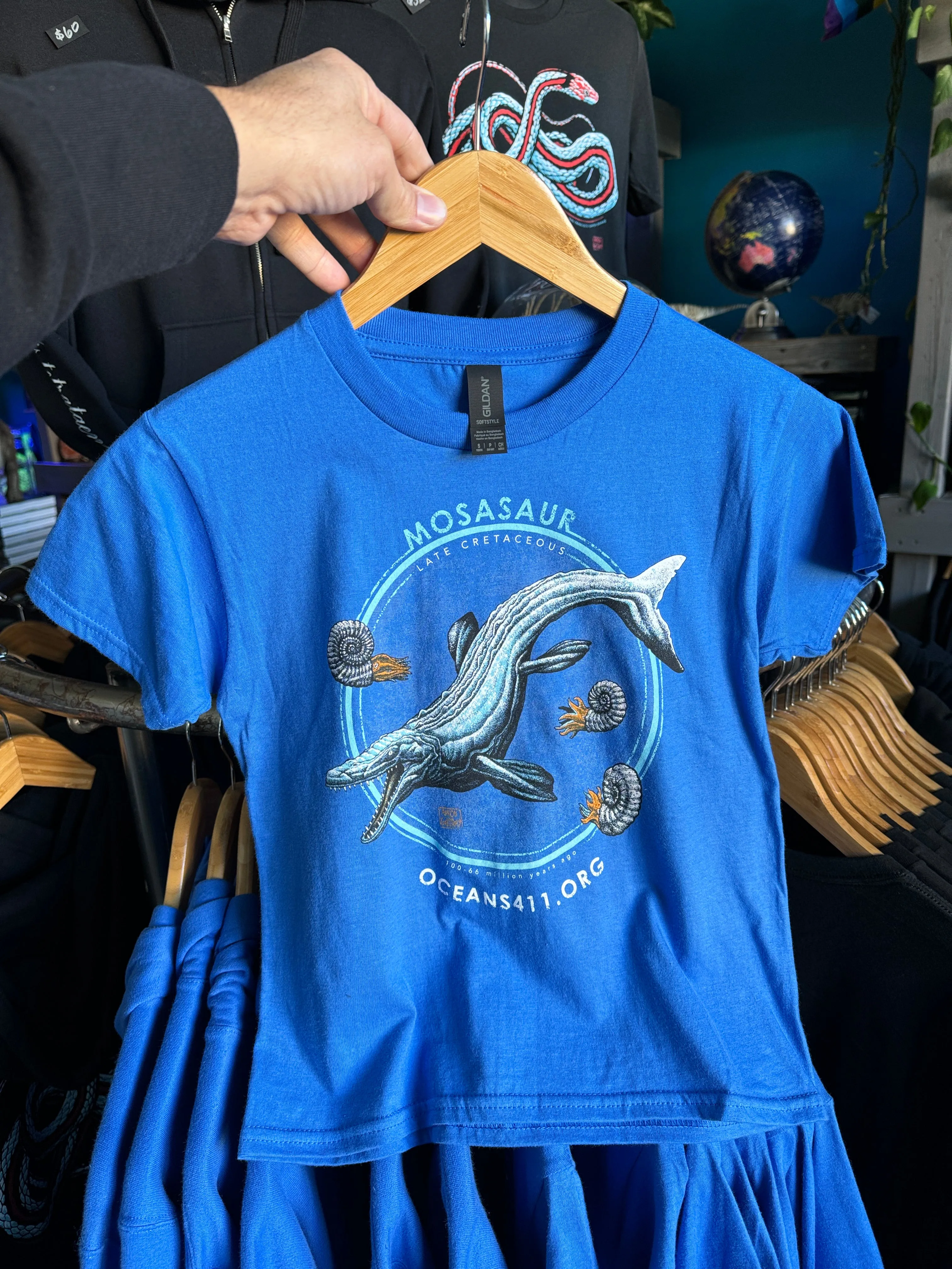 Mosasaur "Oceans411" Youth Tee