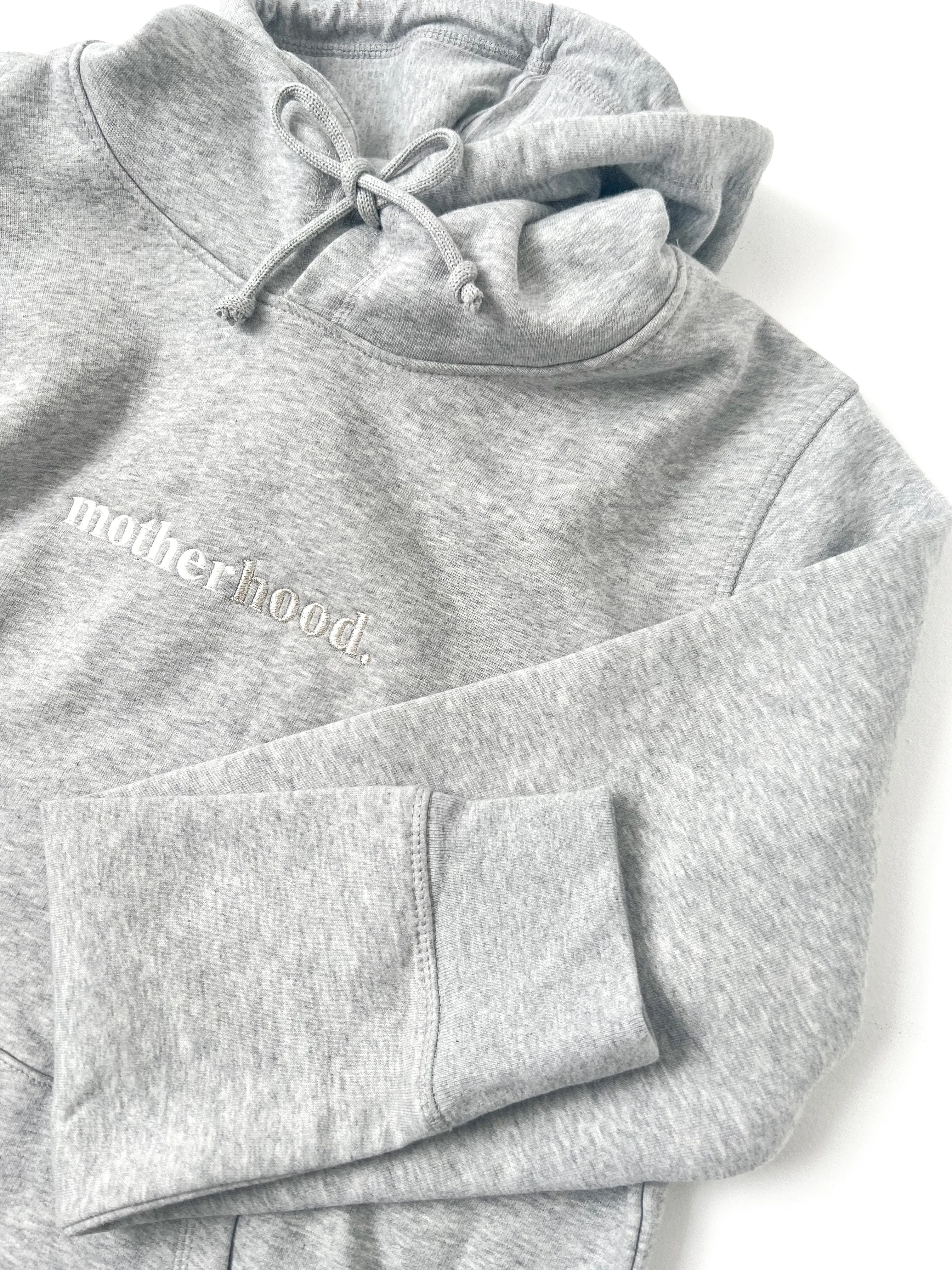 motherhood Hoodie - embroidered