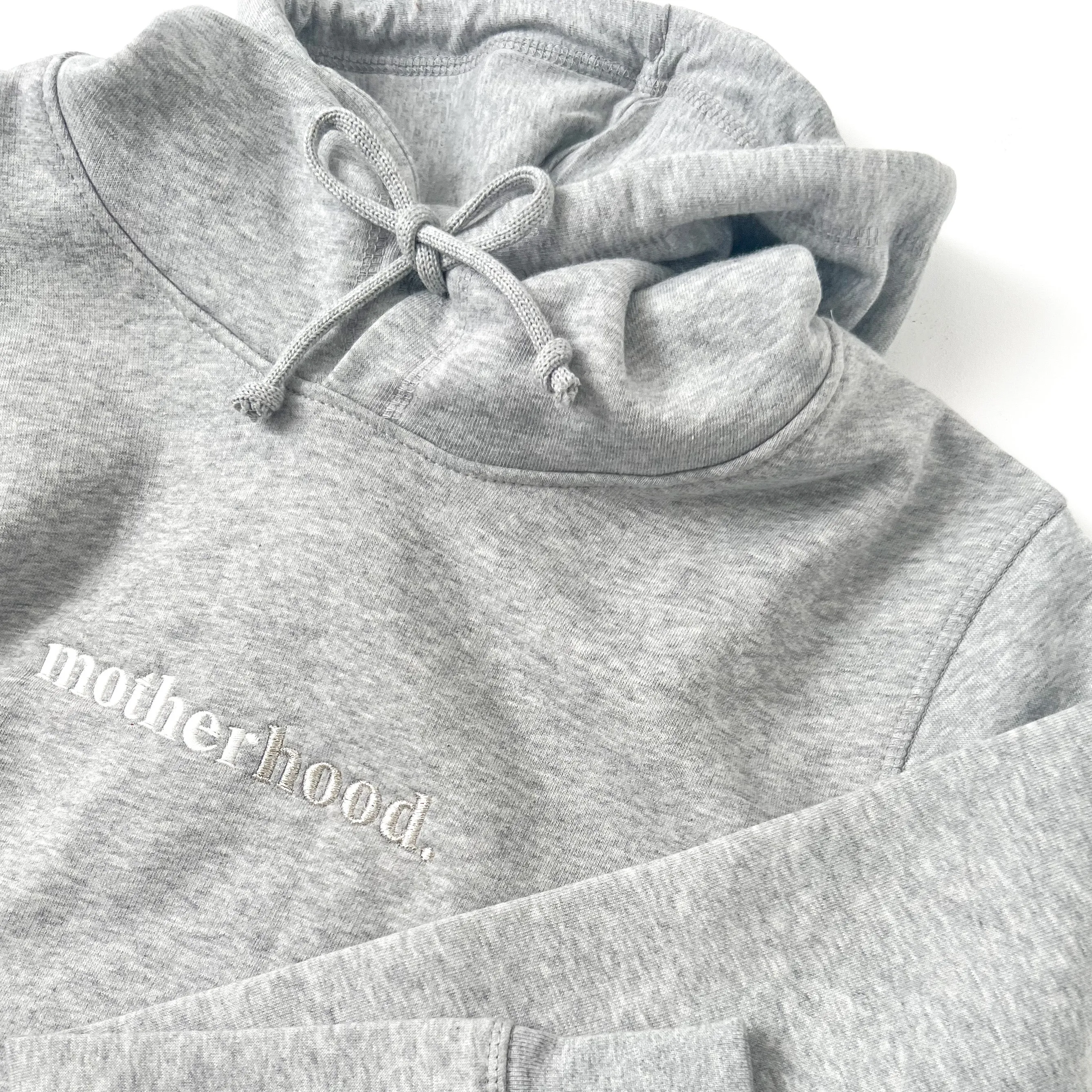 motherhood Hoodie - embroidered