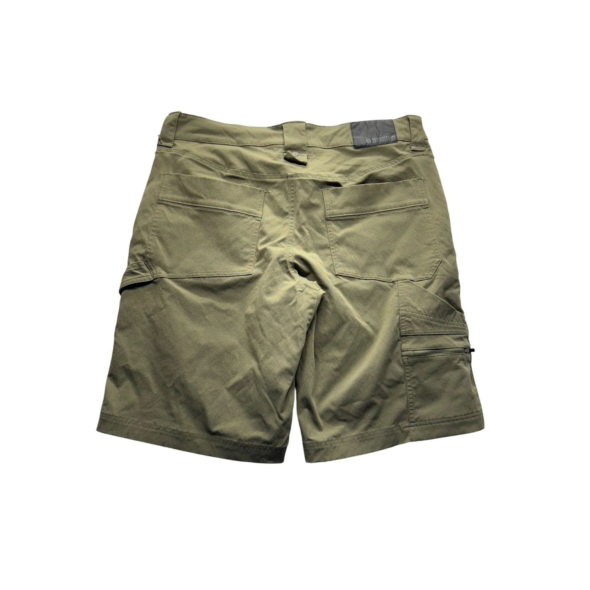 Mountain Hardwear Mens 36 Green Cargo Shorts Nylon/Elastane Blend #7784