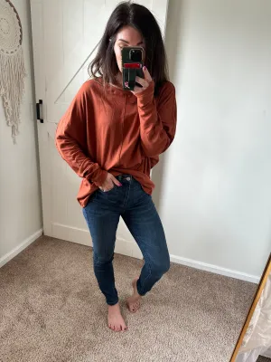 Must Be Mine Long Sleeve Top - PREORDER