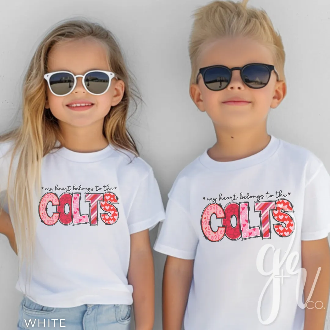 My Heart Belongs to the Colts (Tees Sweatshirts)