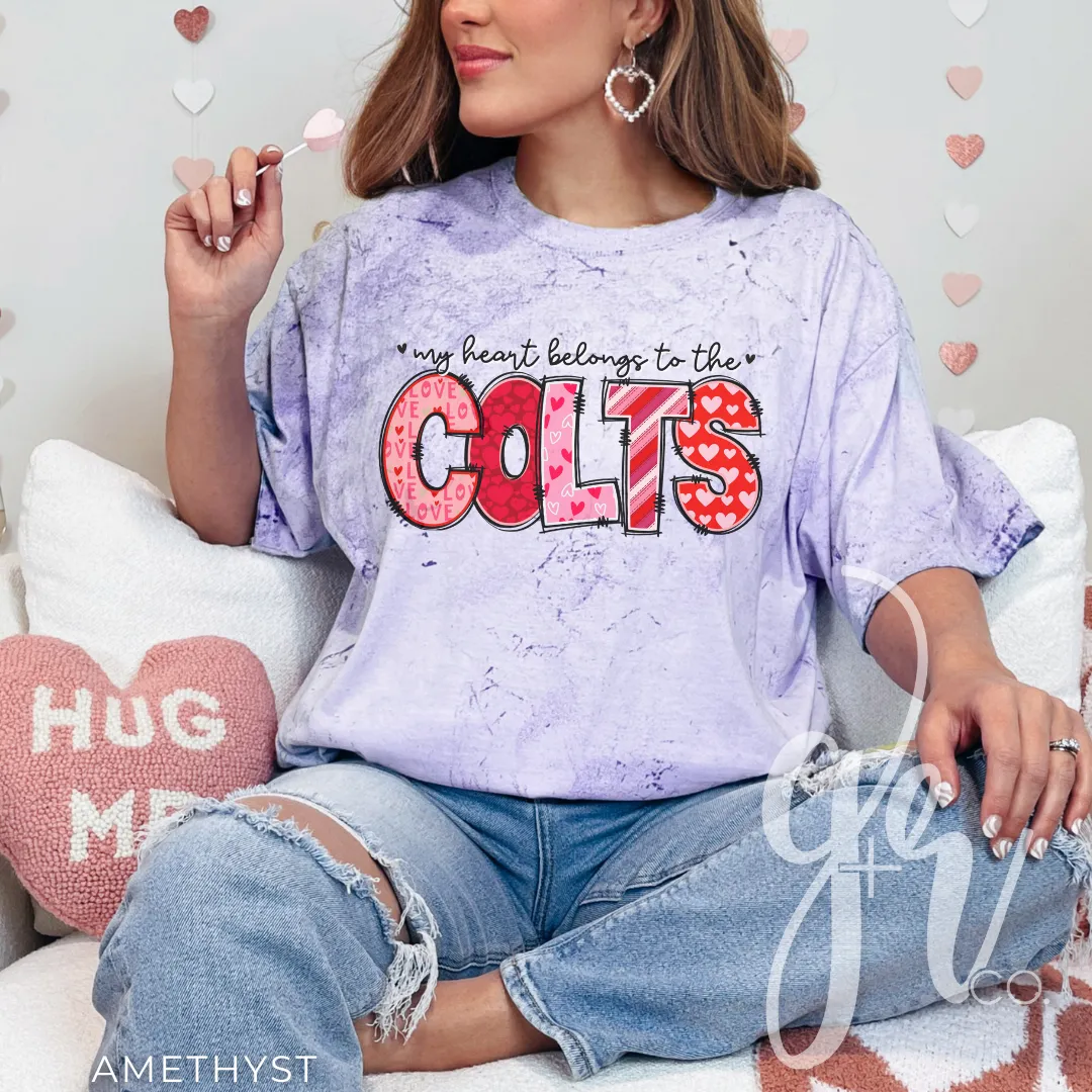 My Heart Belongs to the Colts (Tees Sweatshirts)